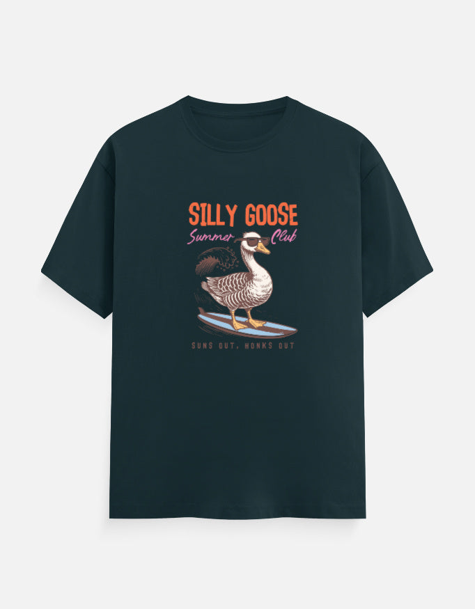Sill Goose Print - Unisex Classic Crew T-Shirt